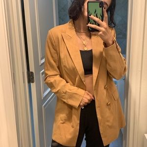 Beige Seed Blazer jacket